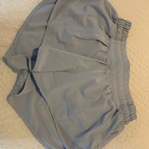 Lululemon, light blue hotty hot shorts